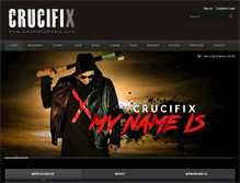 Tablet Screenshot of crucifixmusic.com